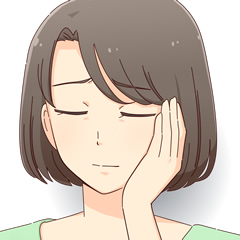 THC（歯列接触癖）のイメージ